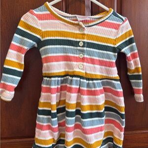 Hanna Andersson Colorful Striped Dress